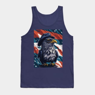 Patriotic Eagle Tank Top